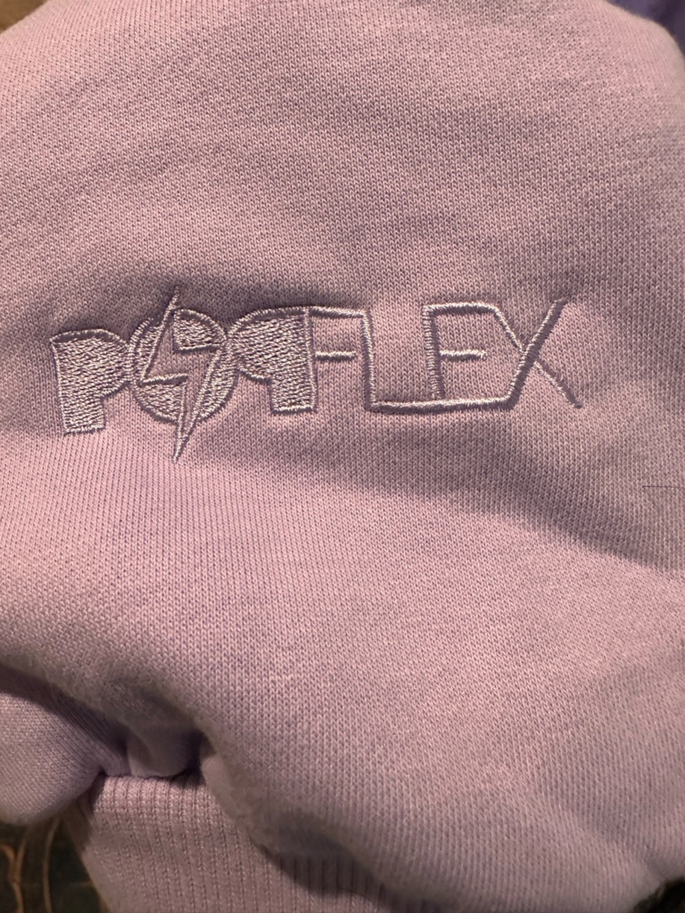 POPflex Lavender Cloud Zip-Up Hoodie - Picture 3 of 4